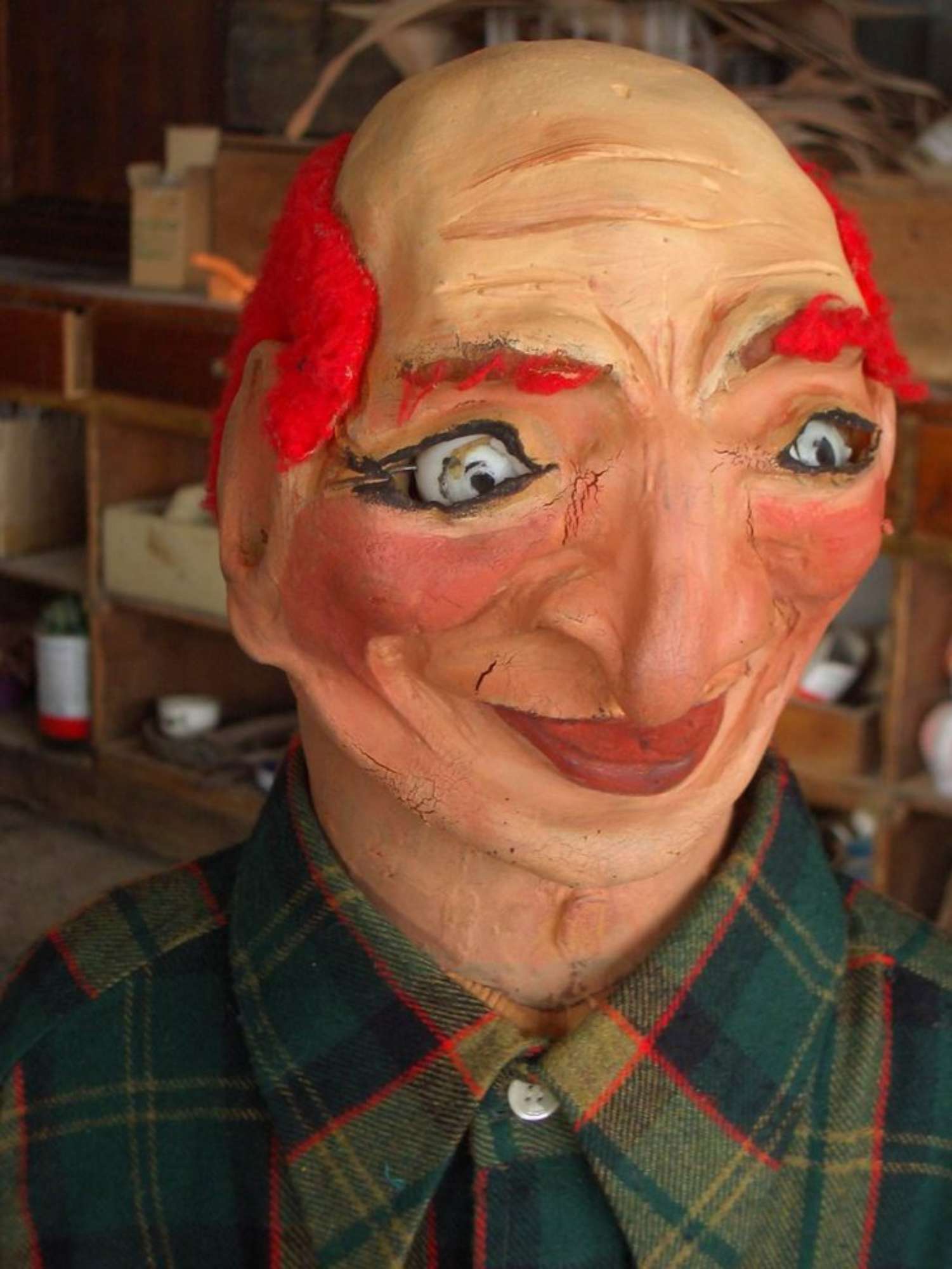 Personaggio 1 prima il restauro